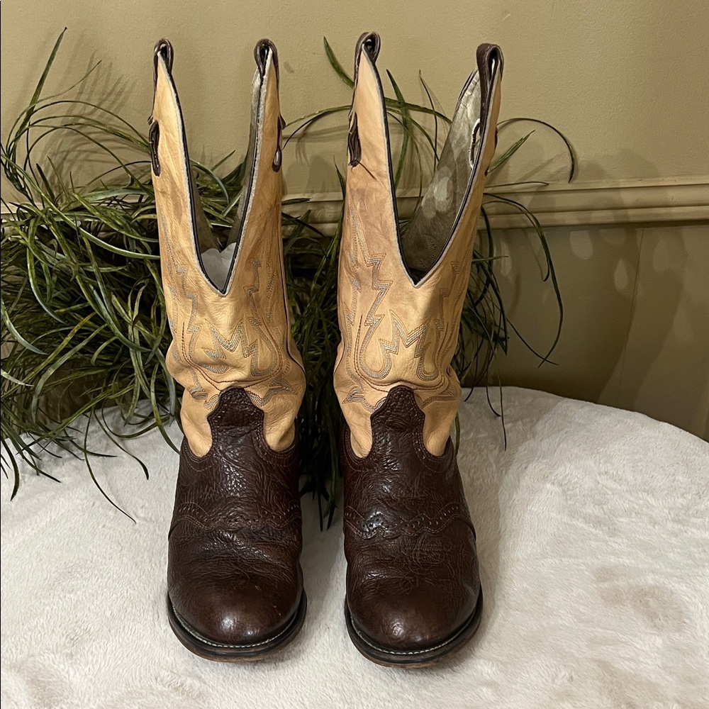 Boulet Cowboy Boots Made inCanada  Size 7 1/2 3E Wide